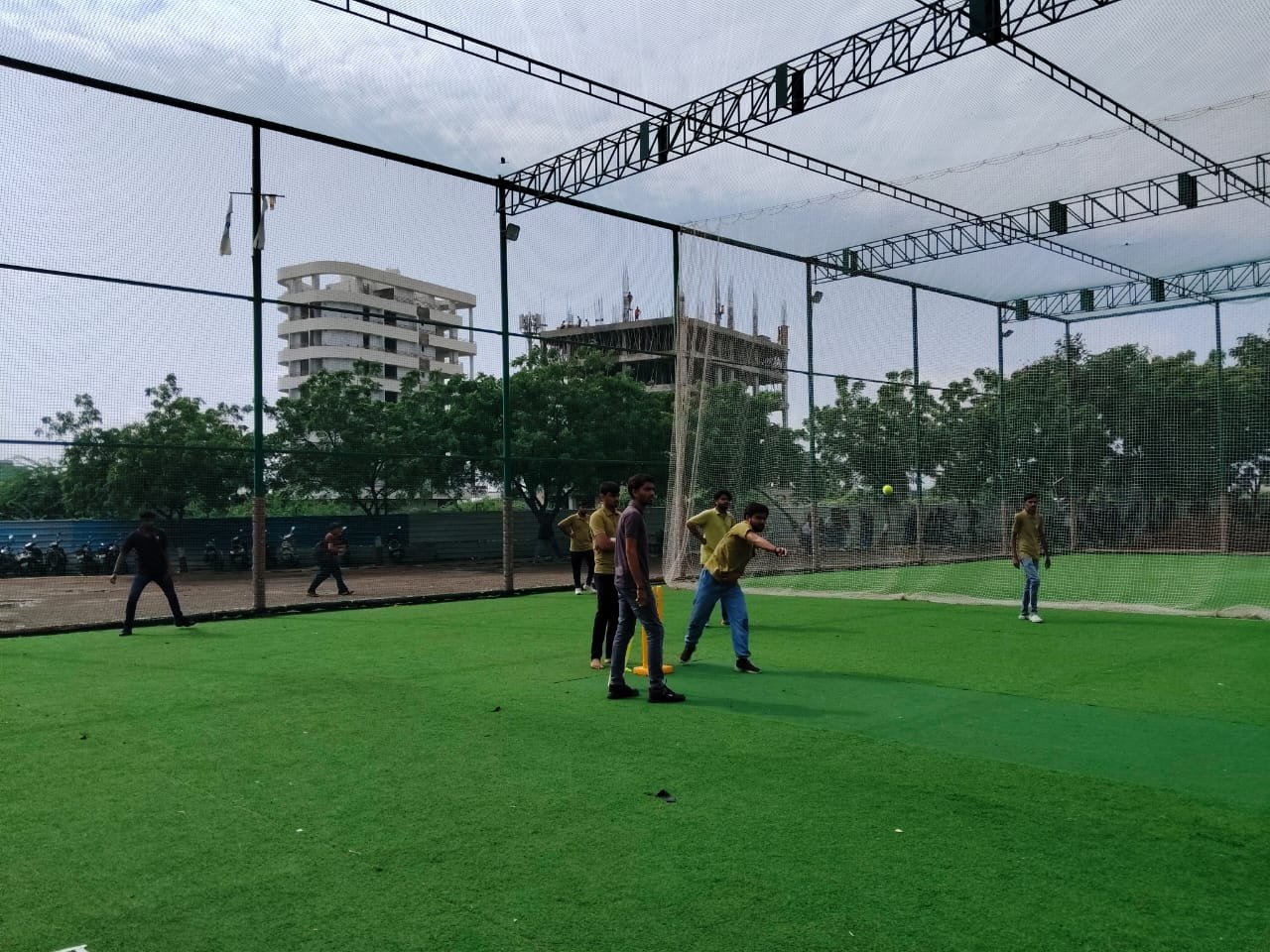 The Intra-Departmental Box-Cricket Tournament in Pharmacy department held on 26 August 2025 was a spectacular and highenergy event that brought together students from all semesters in a thrilling display of talent, teamwork, and sportsmanship. With 07 enthusiastic teams stepping up to the crease, the tournament became a vibrant celebration of competitive spirit. The Final stage was a true highlight, testing the nerves and skills of every player. After fiercely contested matches, The Boys OF ALPHA SQUAD AND KRISHNA TEAM emerged victorious, thanks to their exceptional coordination, smart gameplay, and unwavering determination. Both teams demonstrated commendable sportsmanship and consistency throughout the tournament. The event concluded with cheers, celebrations, and heartfelt appreciation for all the players, organizers, and supporters who made the tournament a grand success. Congratulations to TEAM KRISHNA for their outstanding TOURNAMENT WIN! Here's to many more such thrilling tournaments in the future!
